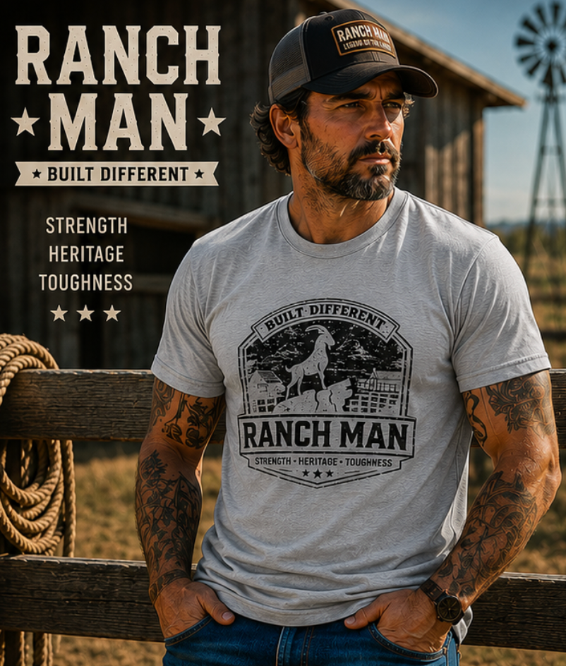 Built Different Goat T-Shirt