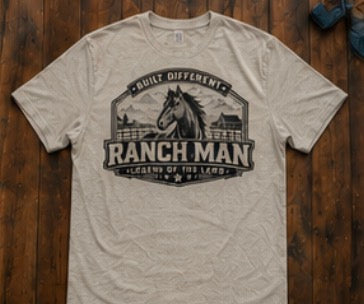 Emblem and Horse T-Shirt